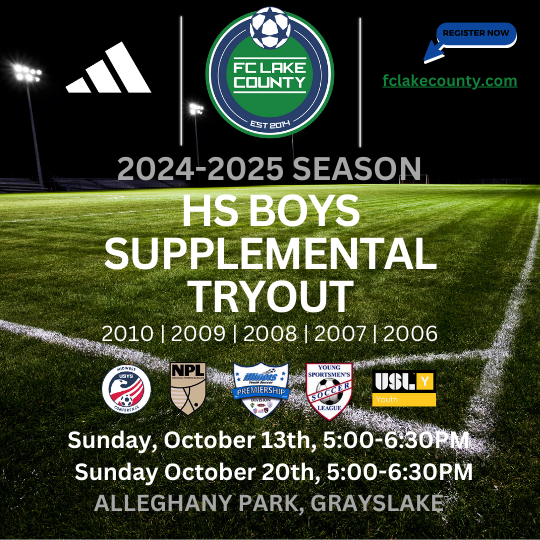 HS Boys Supplemental tryout